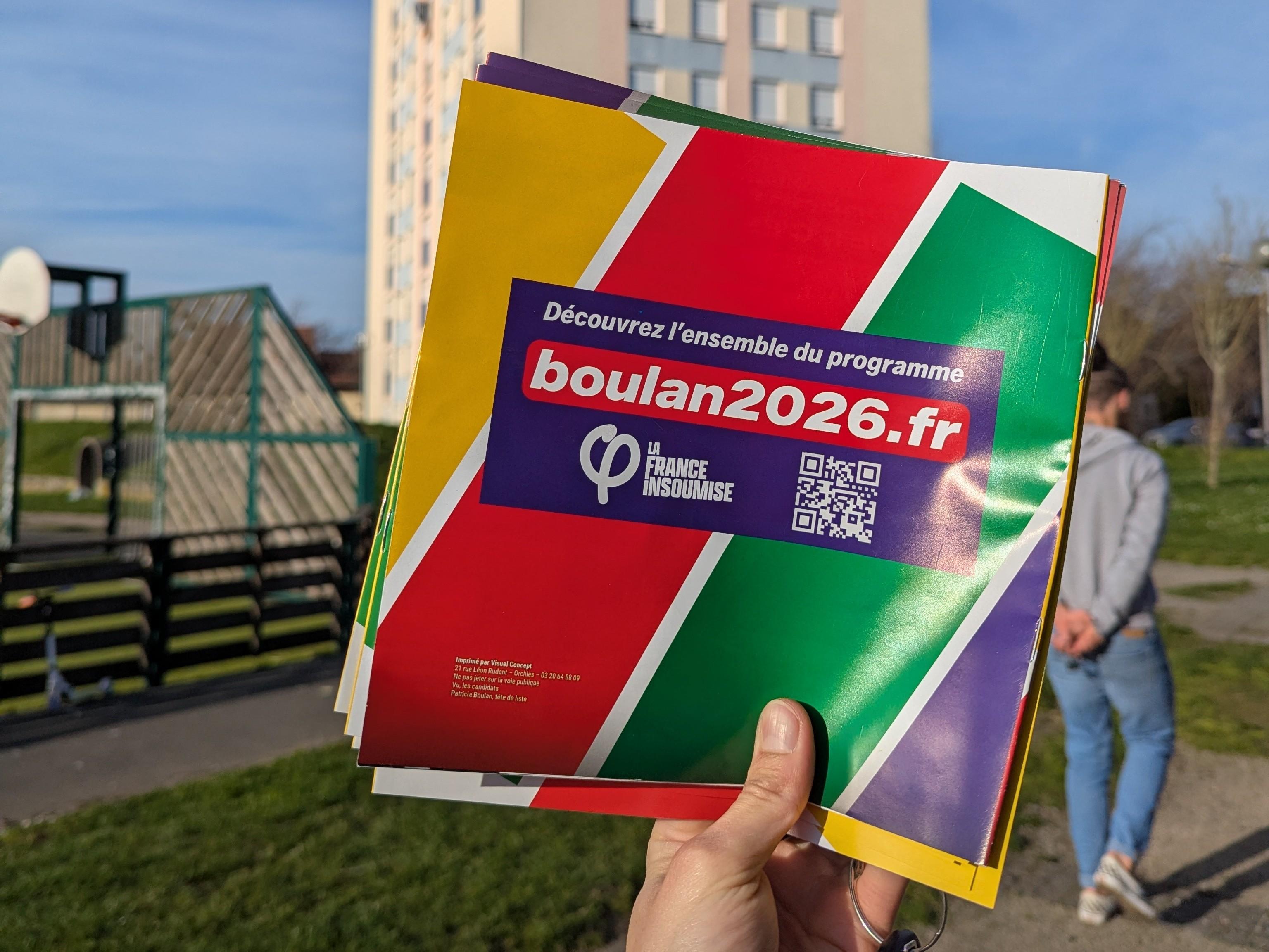 Boîtage à la Résidence Gayant — Action Populaire