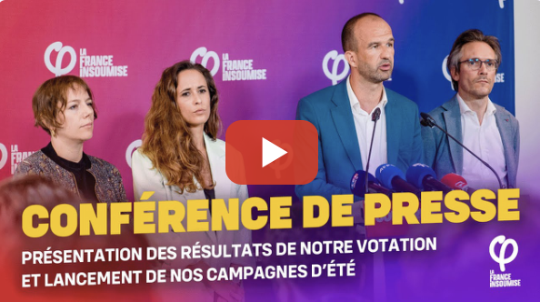 Conférence de presse LFI