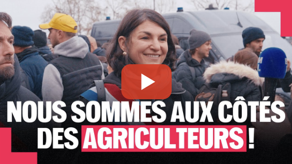 Nous sommes aux côtés des agriculteurs !