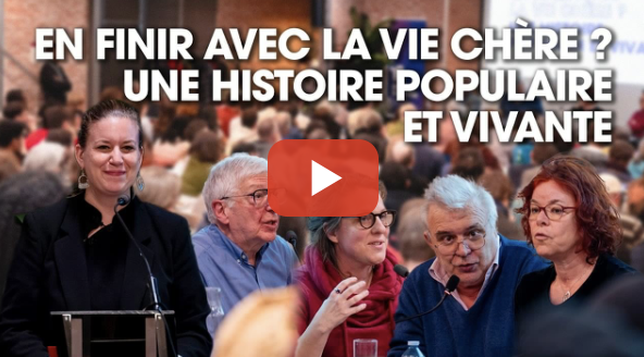 Colloque vie chère