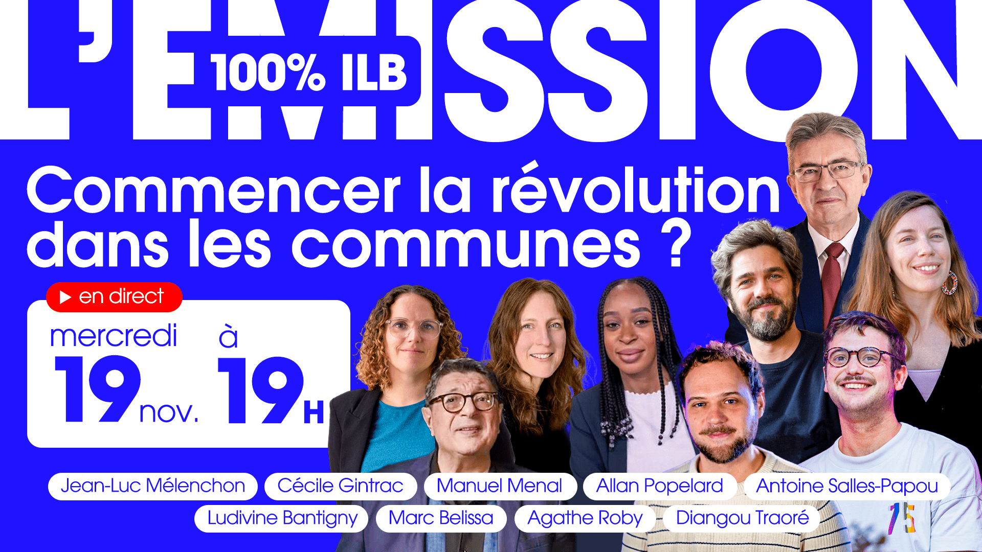 Émission 100% ILB : Commencer la révolution dans les communes