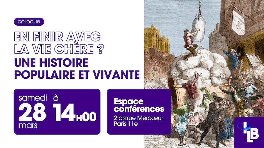 Colloque vie chère