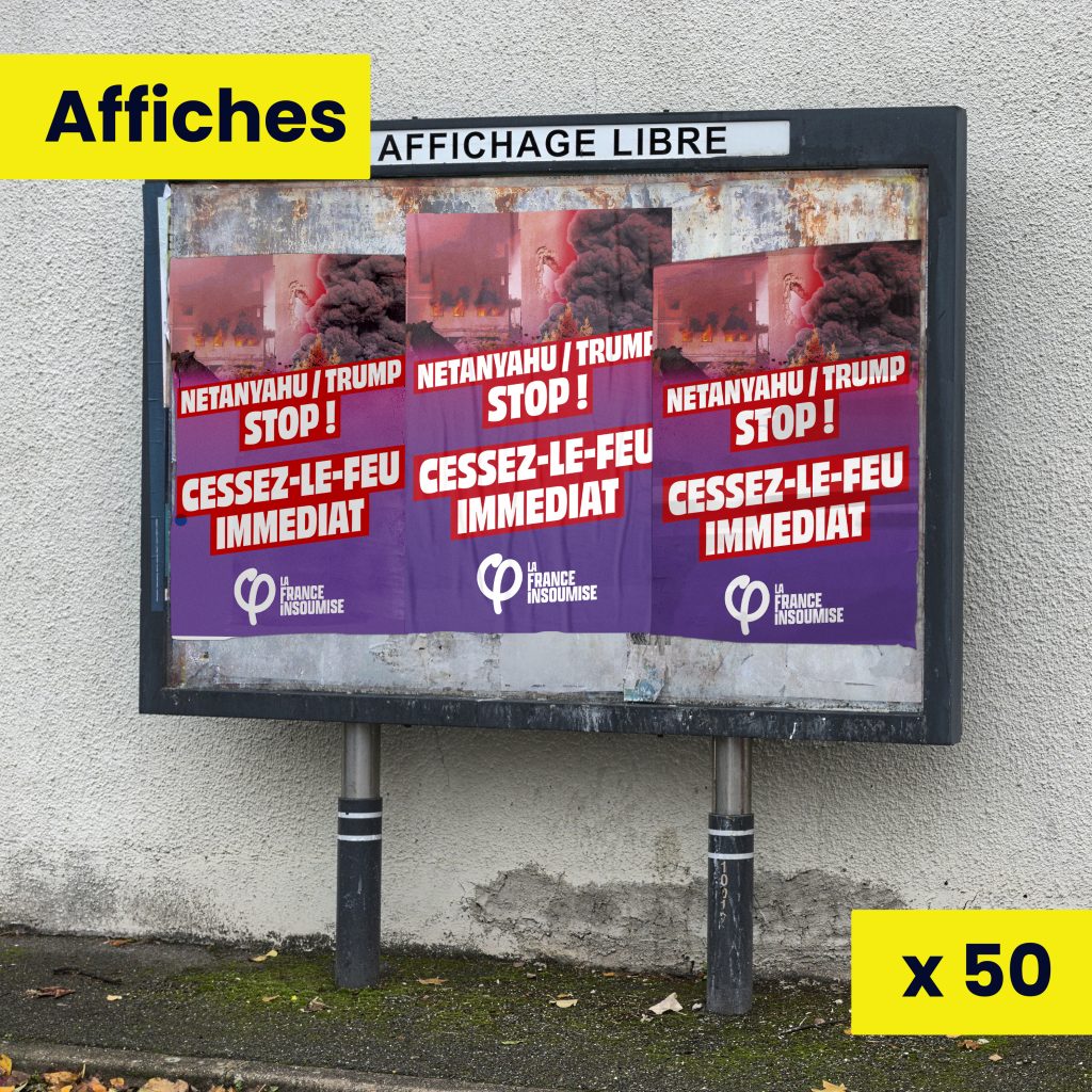 Affiches cessez-le-feu